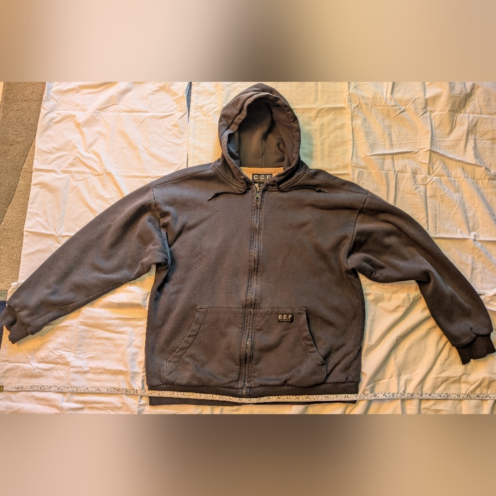 Filson CCF Waffle Lined Full Zip Sweatshirt